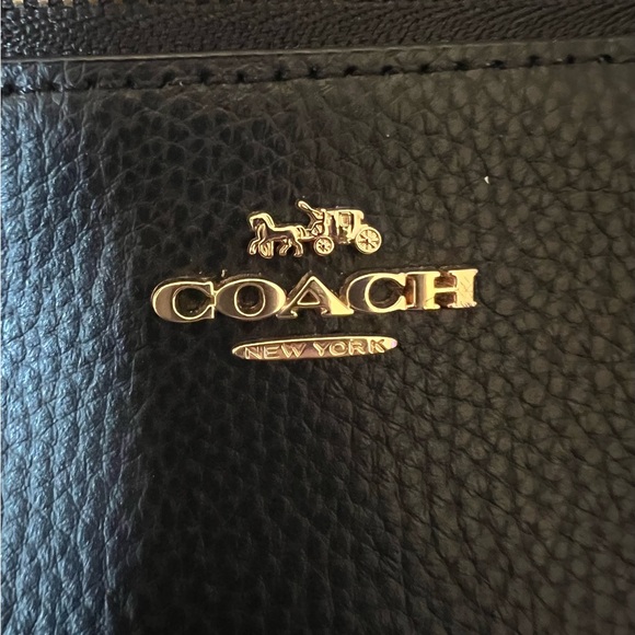 Coach Black Leather wristlet - Picture 5 of 6